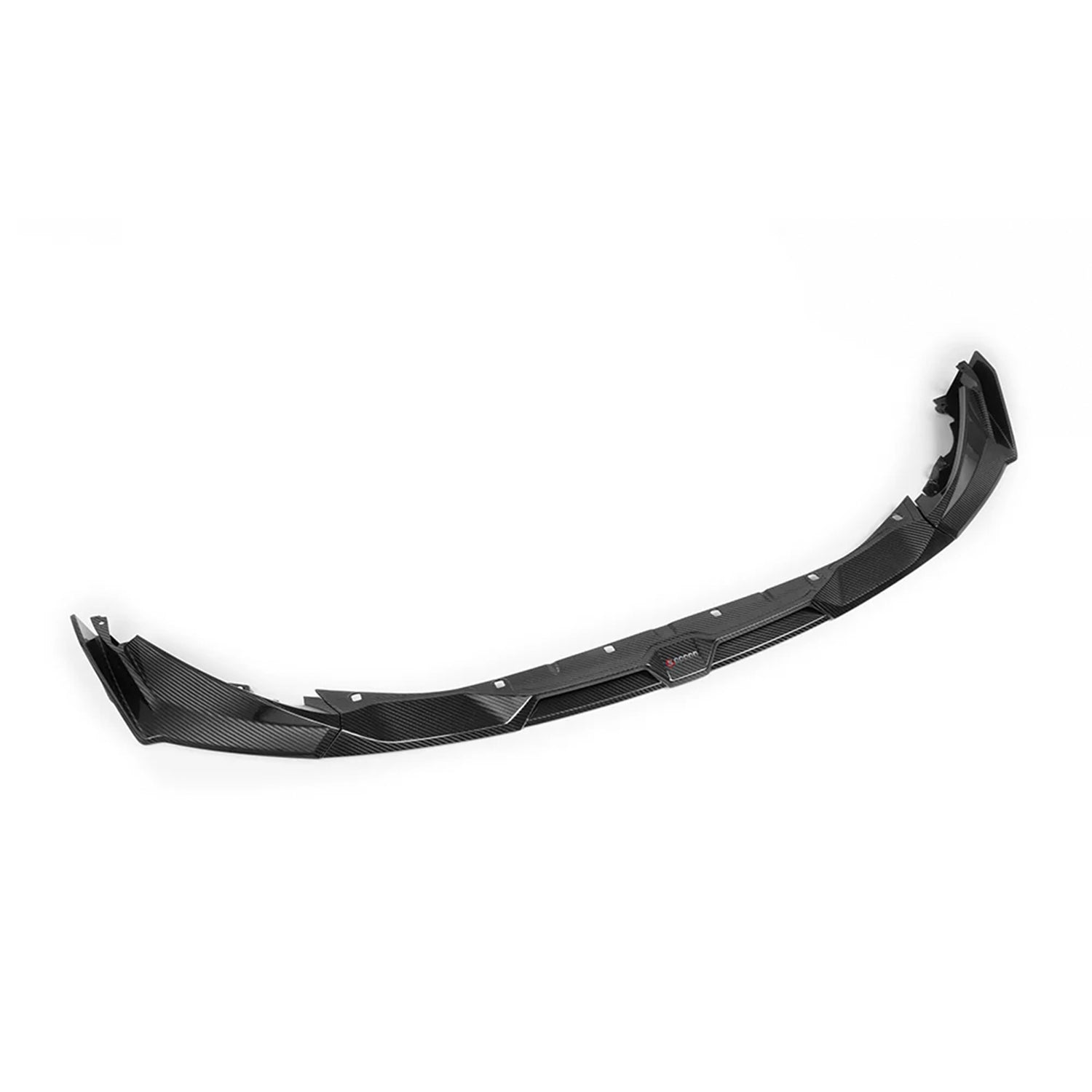 SooQoo BMW G80 M3 G82 M4 Front Splitter In Gloss Carbon Fibre