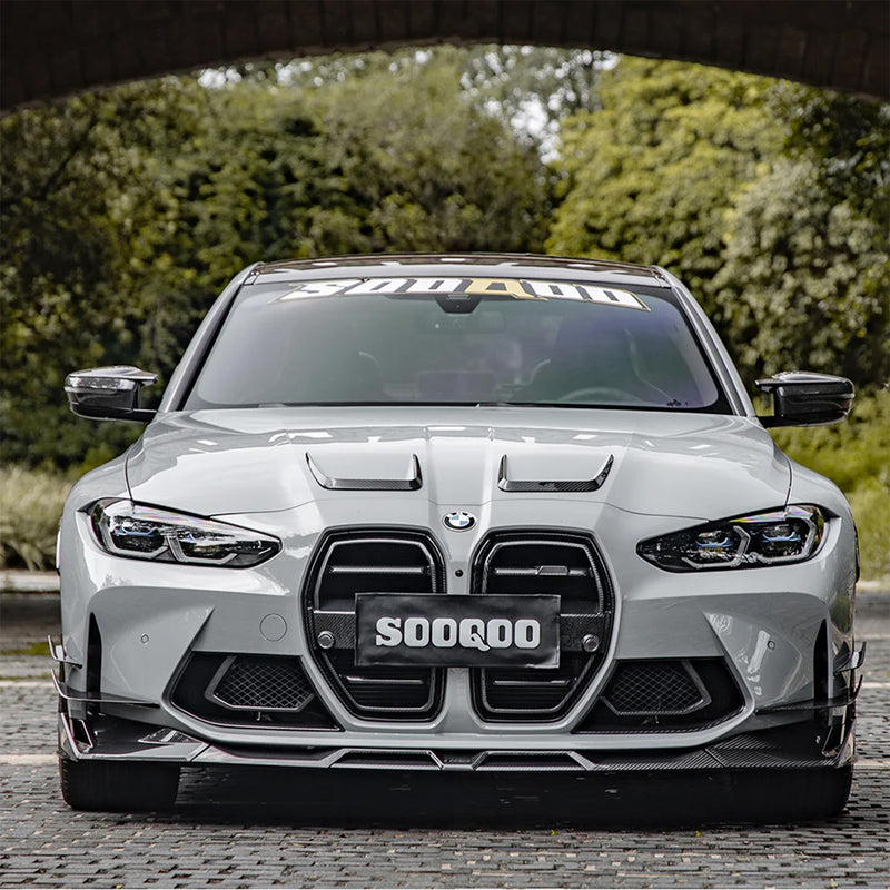 BMW G80 M3 SooQoo SQ Gloss Carbon Fibre Body Kit Front