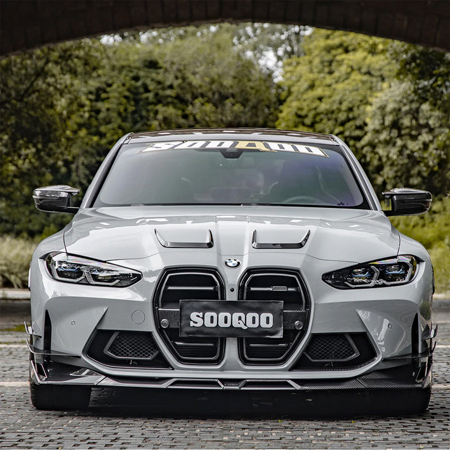 BMW G80 M3 SooQoo SQ Gloss Carbon Fibre Body Kit Front
