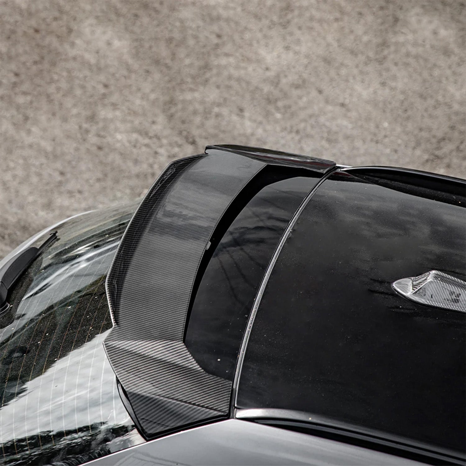 SooQoo BMW G81 M3 Aggressive Carbon Fibre Rear Roof Spoiler