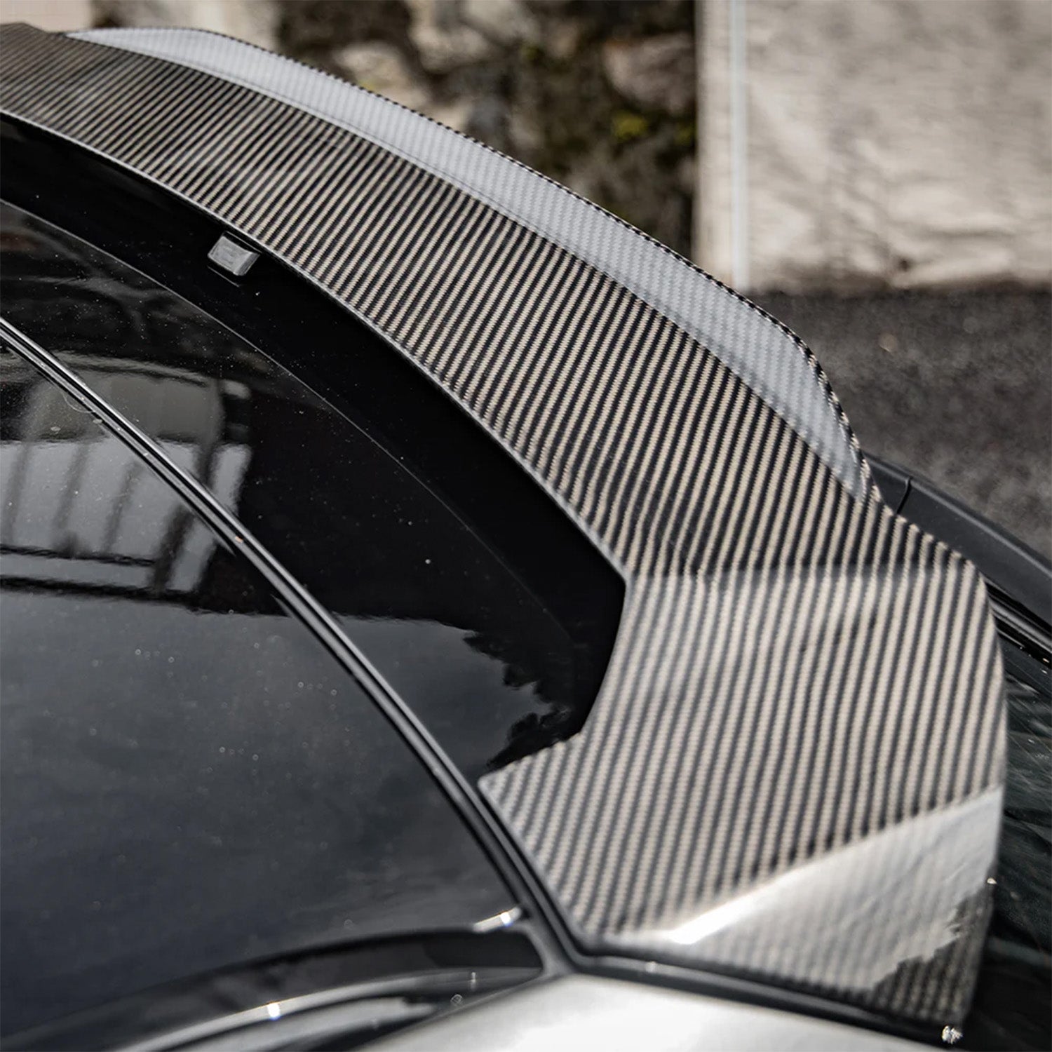 SooQoo BMW G81 M3 Aggressive Carbon Fibre Rear Roof Spoiler