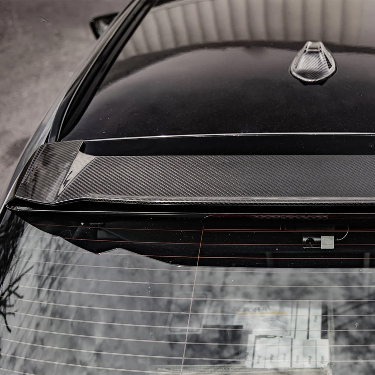 SooQoo BMW G81 M3 Aggressive Carbon Fibre Rear Roof Spoiler