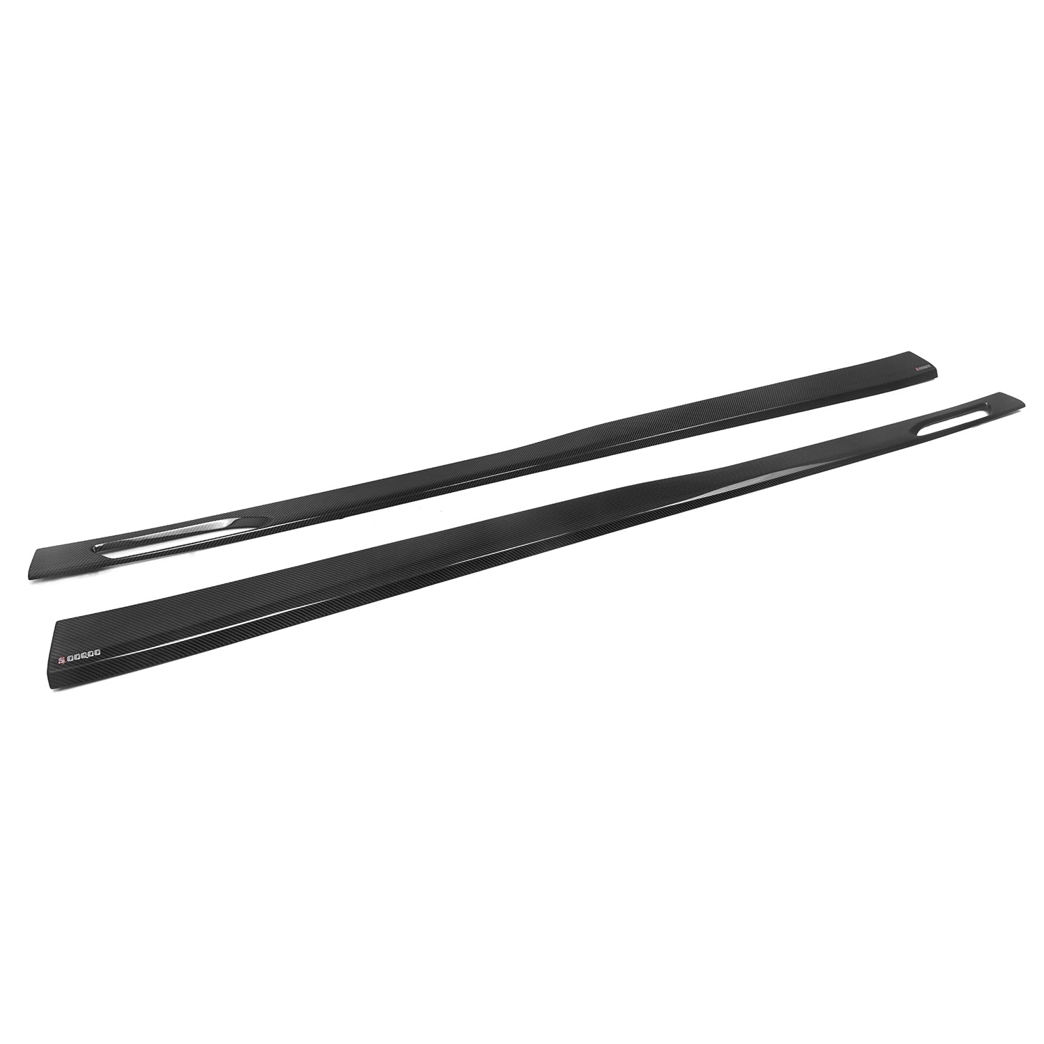 SooQoo BMW G90 & G99 M5 SQ-A Side Skirts In Gloss Carbon Fibre