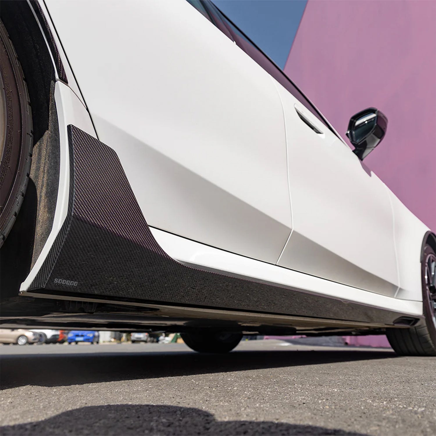 SooQoo BMW G90 & G99 M5 Carbon Fibre SQ-B Side Skirts