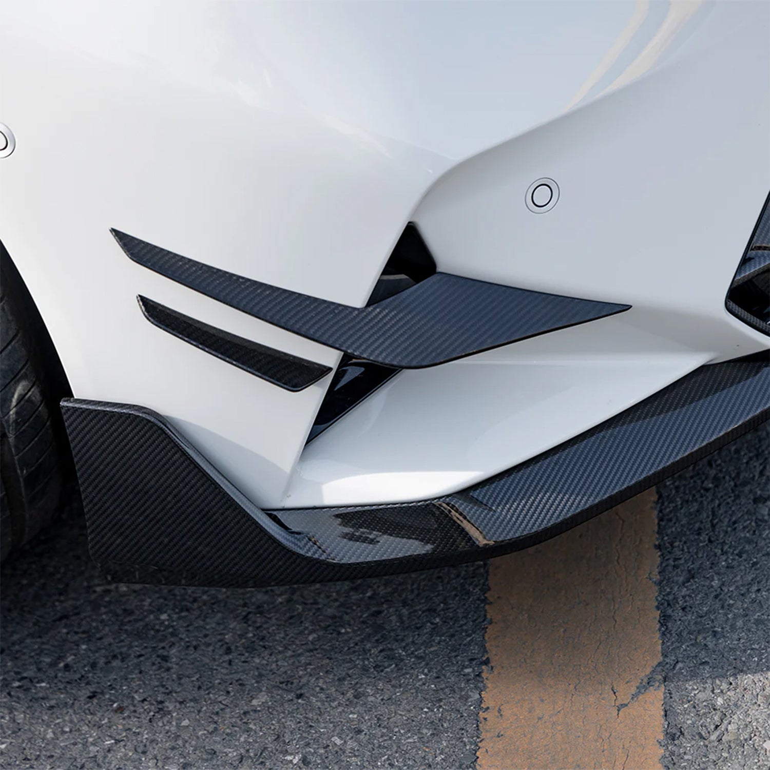 SooQoo BMW G90 & G99 M5 Carbon Fibre SQ Front Canards