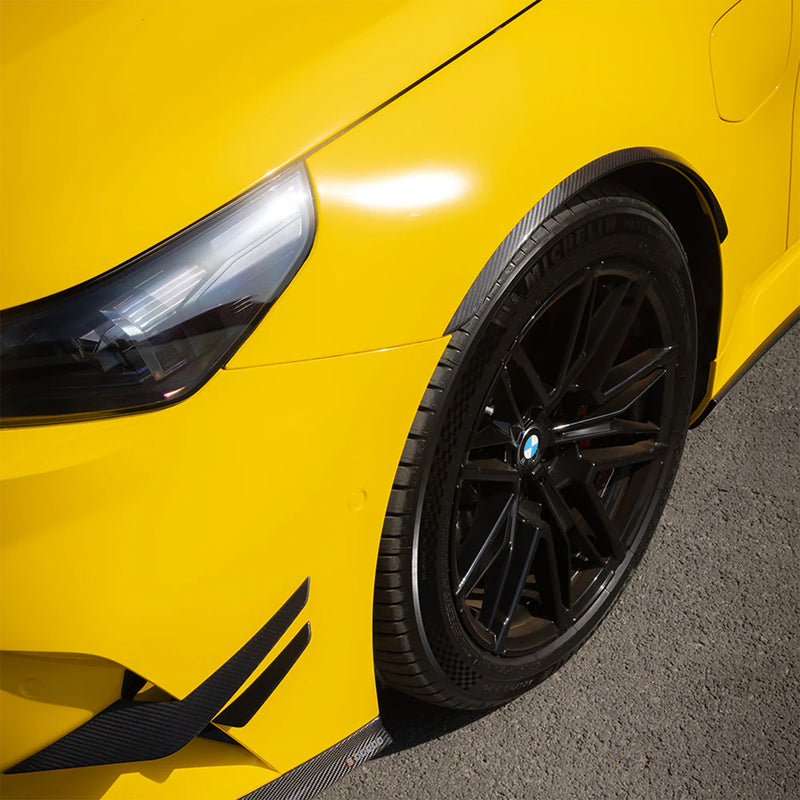 SooQoo BMW G90 & G99 M5 Gloss Carbon Fibre Arch Trims