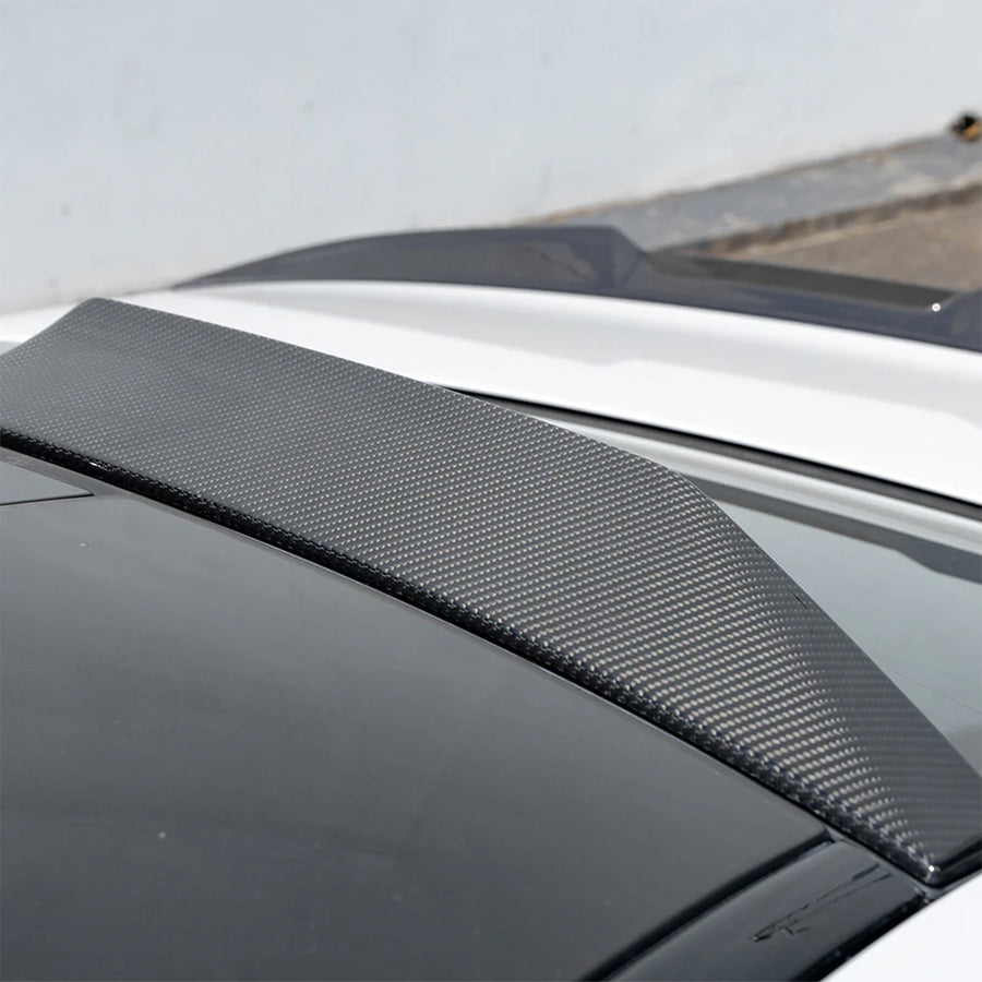 SooQoo BMW G90 M5 Carbon Fibre Upper Roof Spoiler
