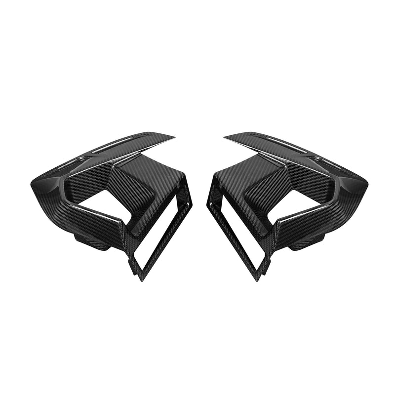 SOOQOO BMW F97 X3M F98 X4M LCI Carbon Fibre Front Air Inlet Ducts