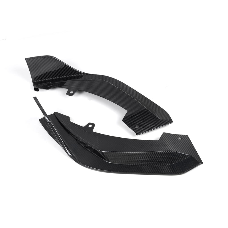 BMW X3M F97 LCI Carbon Fibre 3-Piece Front Lip By SooQoo - Side Pieces