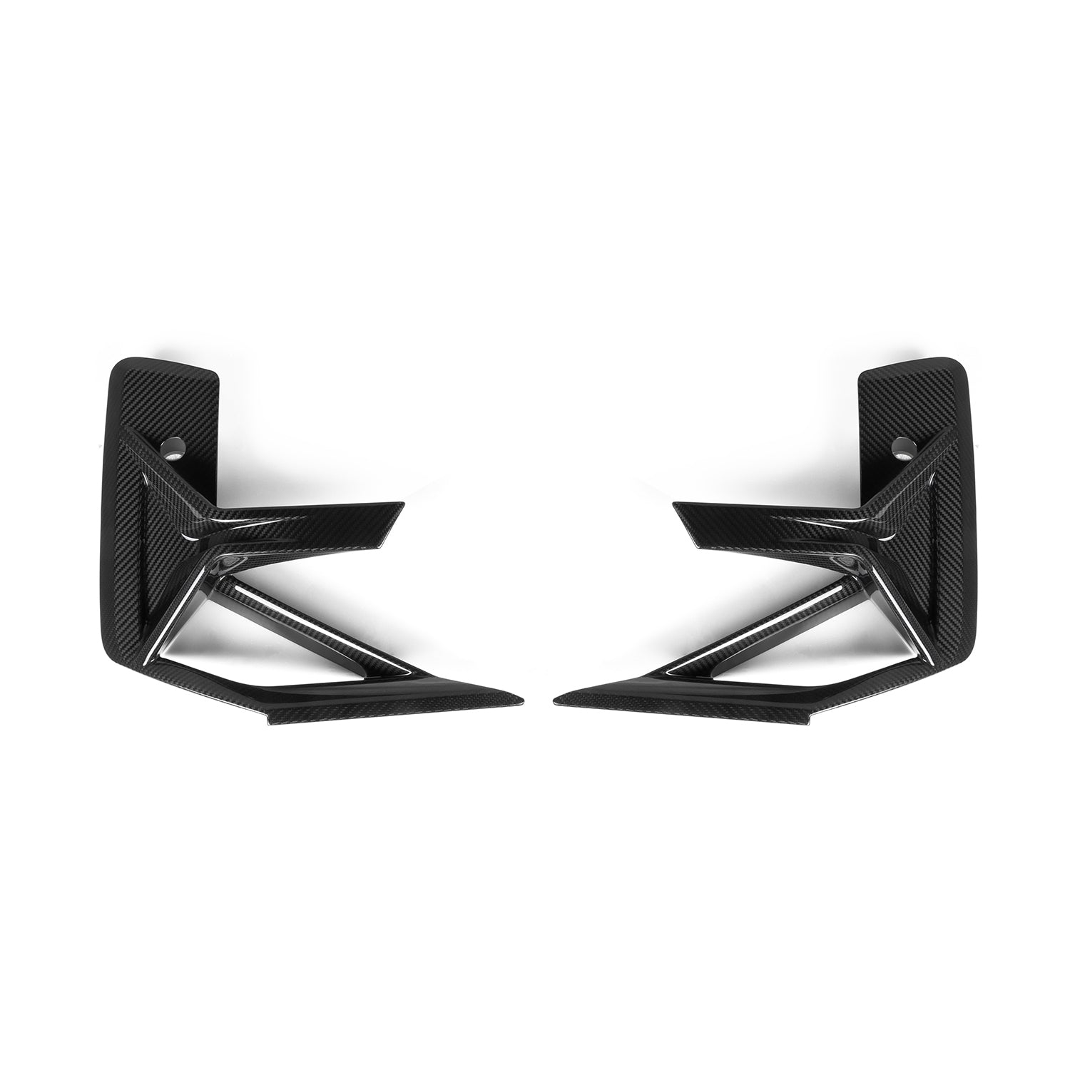 SOOQOO BMW X3M F97 & X4M F98 LCI Carbon Fibre Front Aero Canards