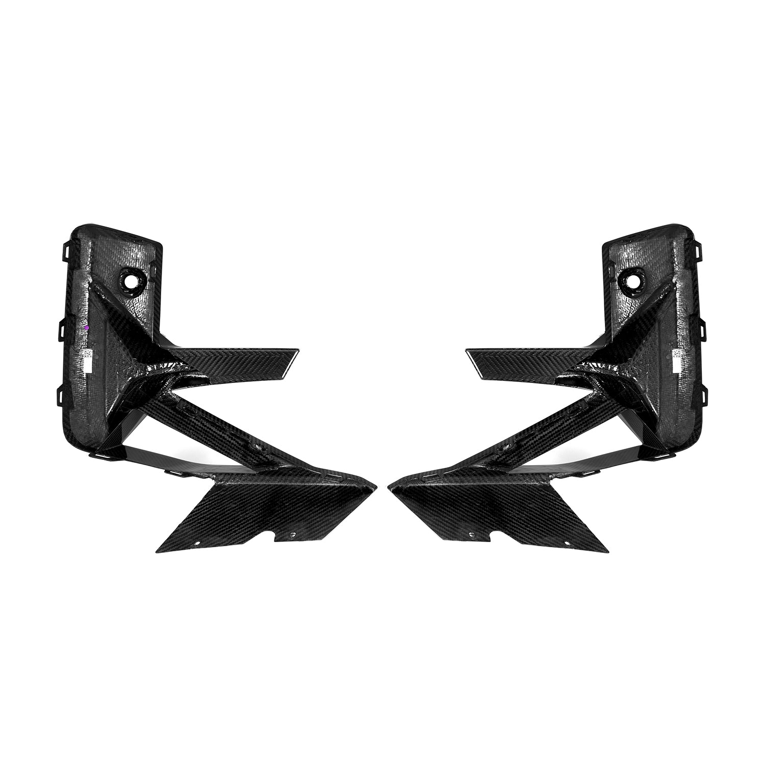 SOOQOO BMW X3M F97 & X4M F98 LCI Carbon Fibre Front Aero Canards