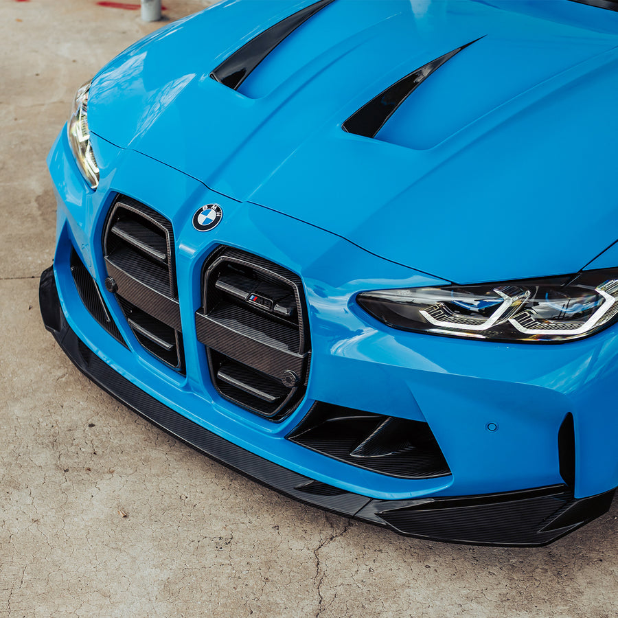 SooQoo SQ Aero Carbon Front Grille For BMW G80 M3 & G82 M4 R44 Performance