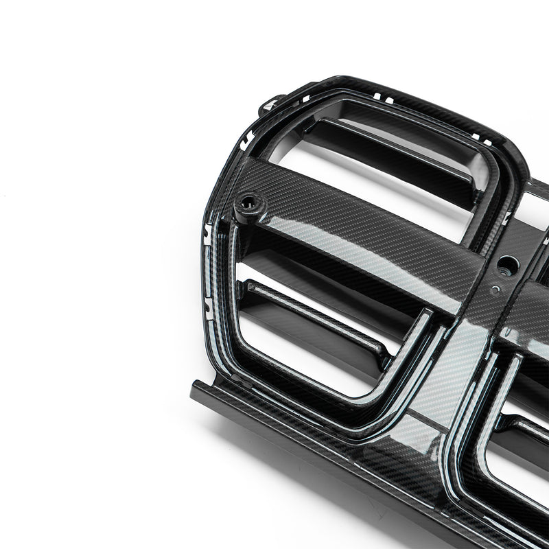 SooQoo SQ Aero Carbon Front Grille For BMW G80 M3 & G82 M4 R44 Performance