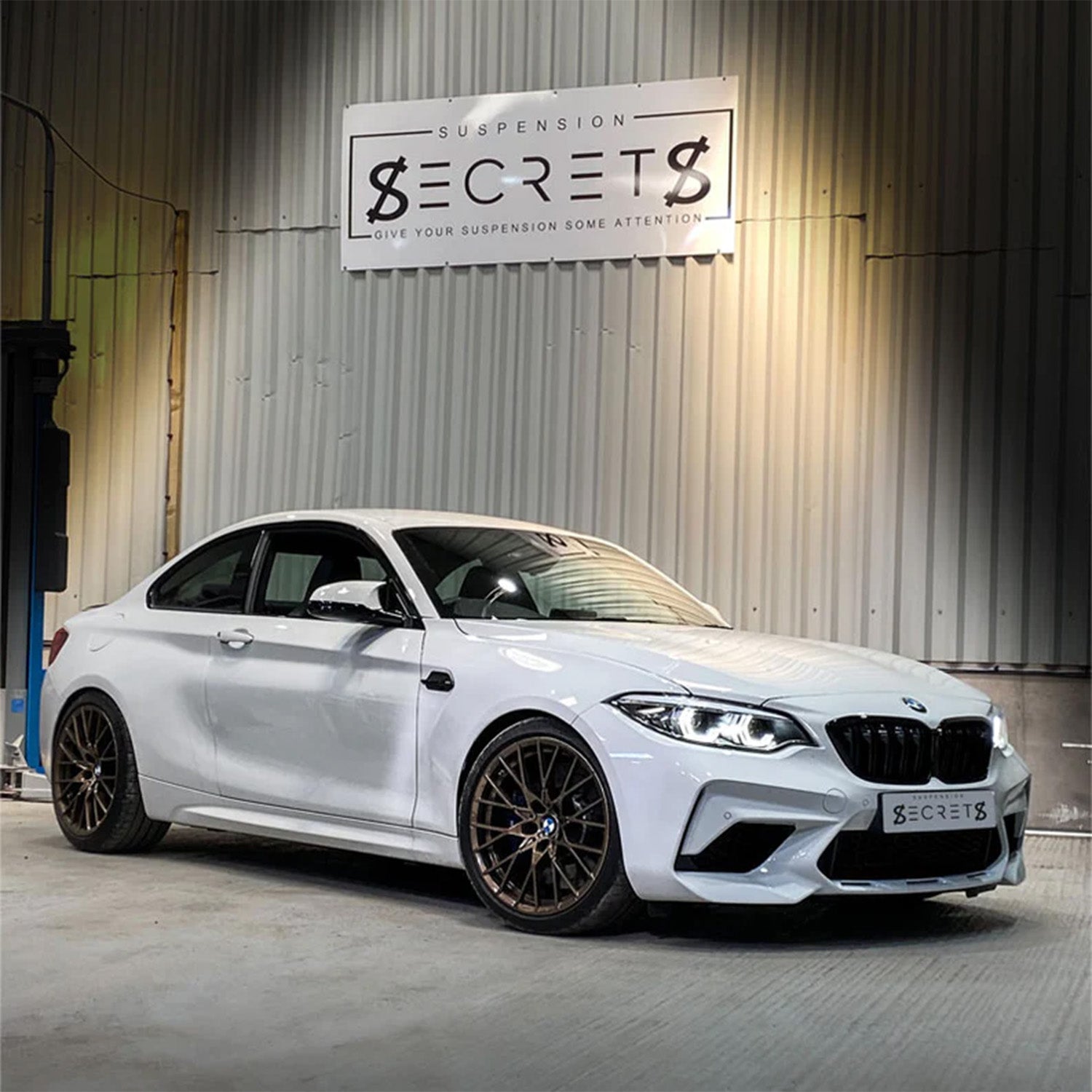 BMW F87 M2 Rear Camber Arms By Suspension Secrets