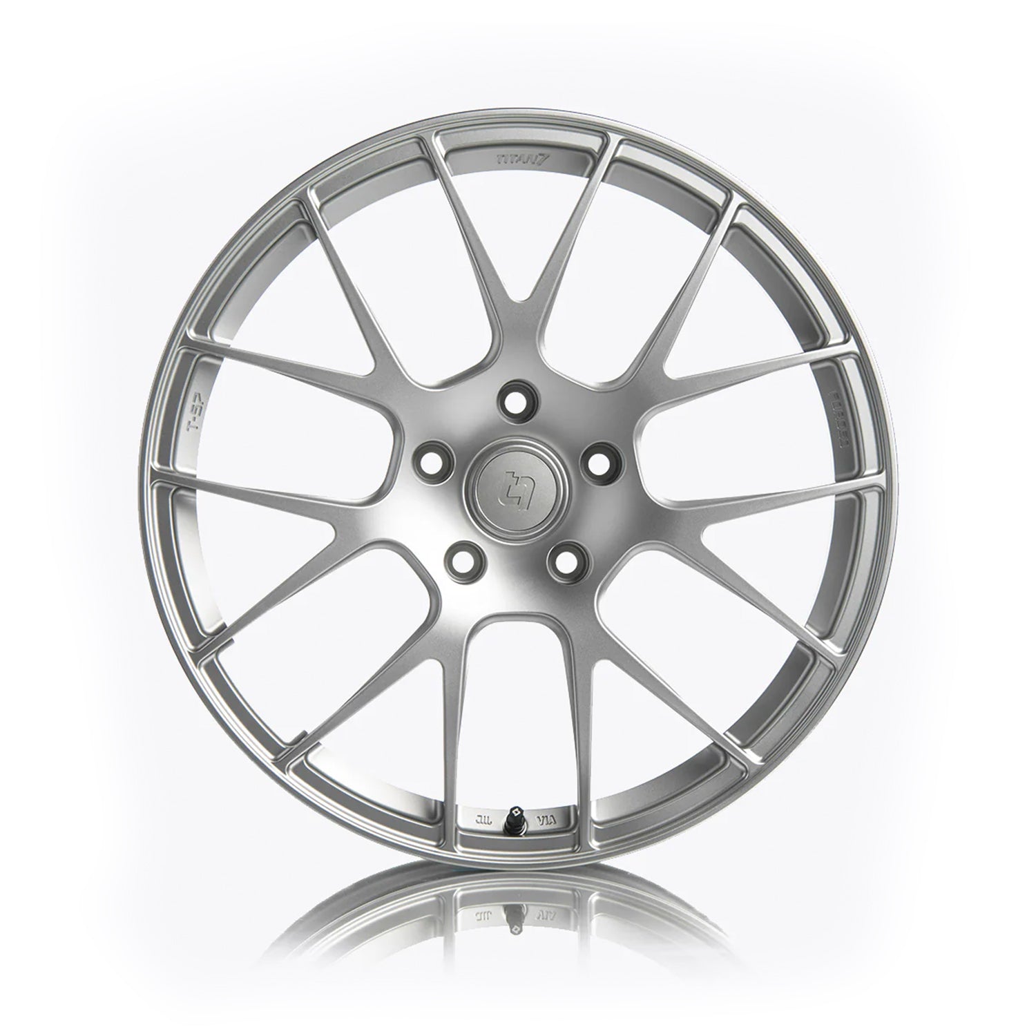 Titan 7 T-S7 Forged 7Y Spoke Alloy Wheels For BMW E46 M3 In Iridium Silver