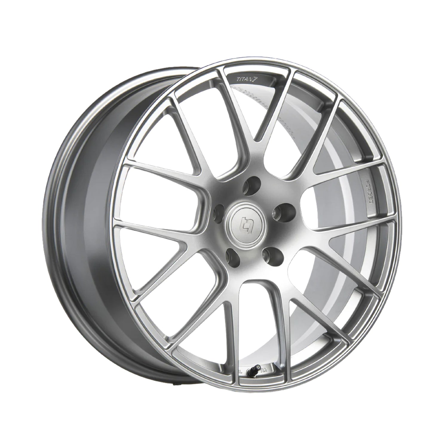 Titan 7 T-S7 Forged 7Y Spoke Alloy Wheels For BMW E90, E92 & E93 M3 In Iridium Silver