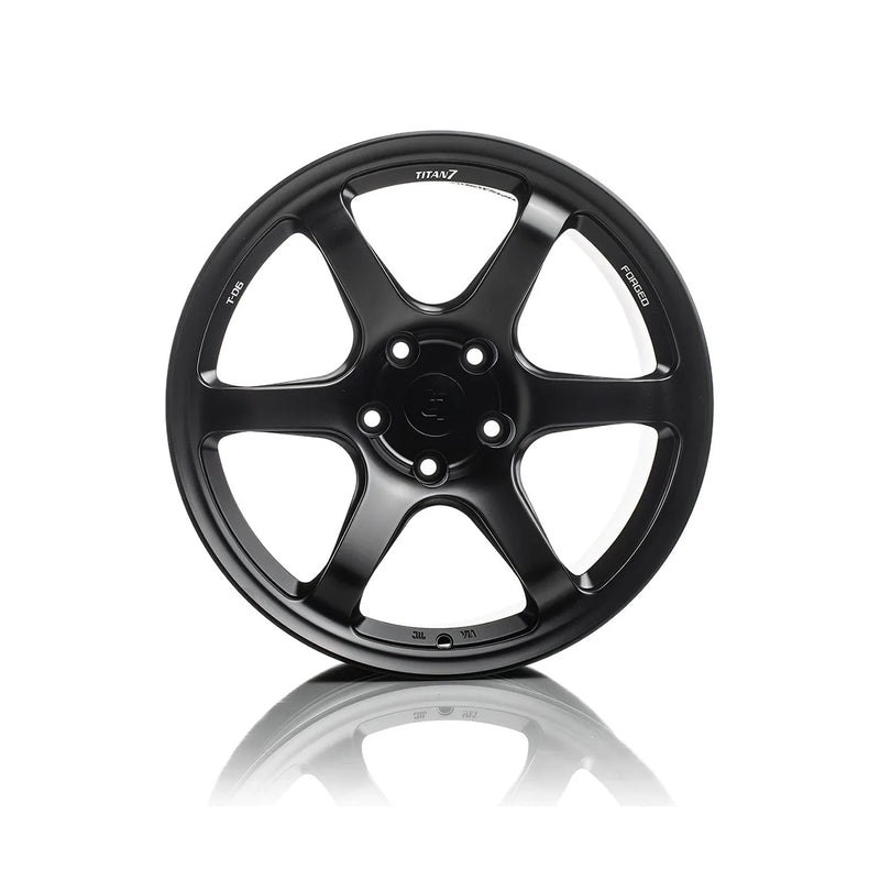 Titan 7 T-D6E Forged 6 Spoke Alloy Wheels In Hybrid Dark Machine