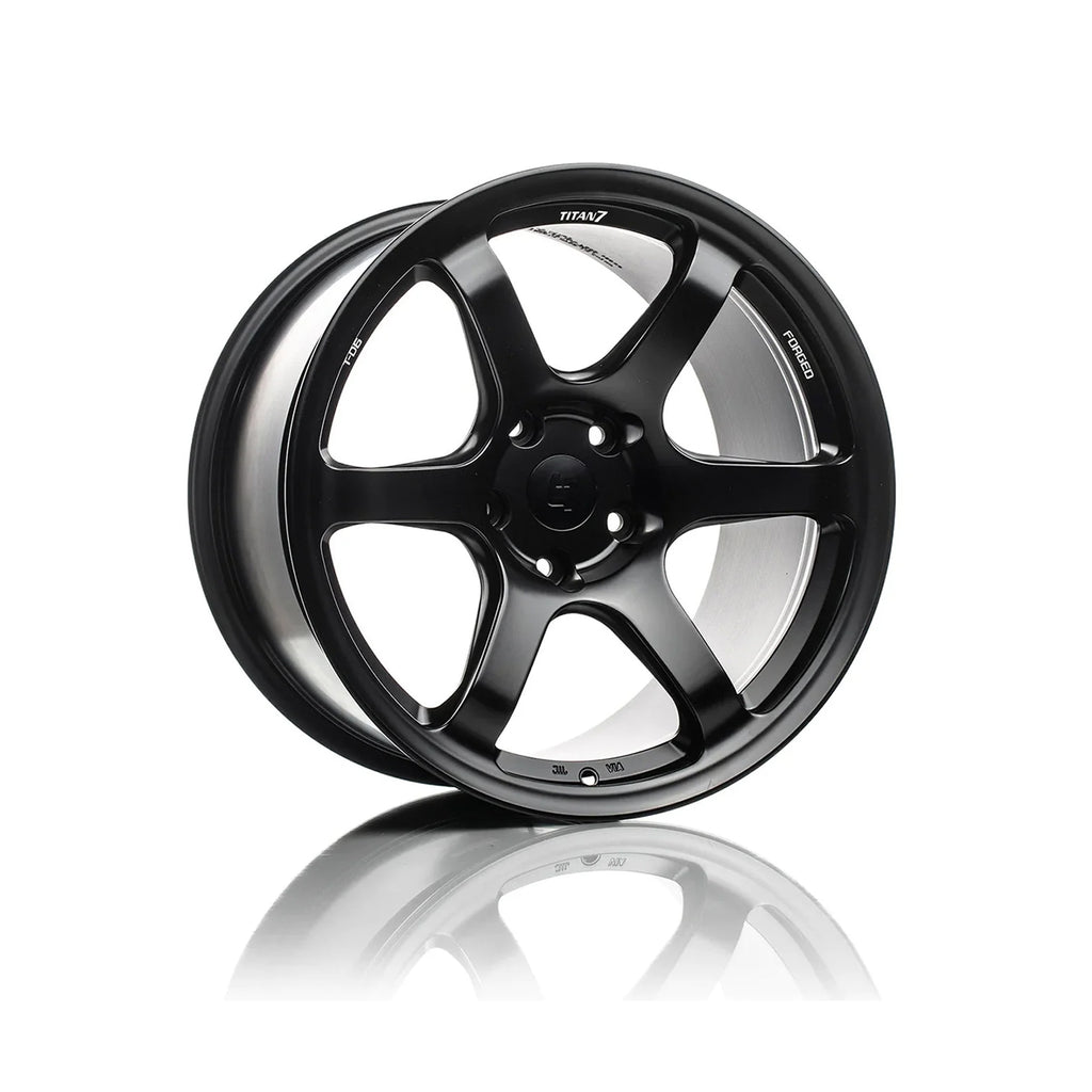 Titan 7 T-D6E Forged 6 Spoke Corvette Wheel Set - C8 Corvette