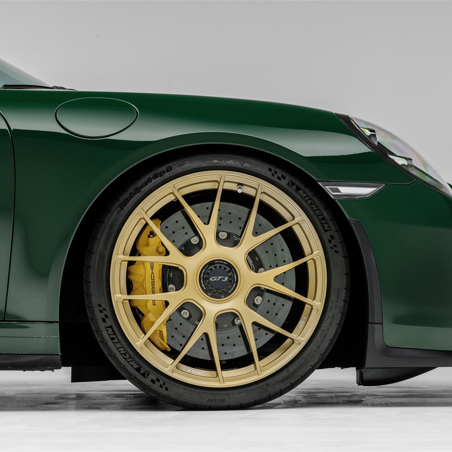 Titan 7 T-S7 Forged 7Y Spoke Alloy Wheels Porsche 911 GT3 - Cyber Gold
