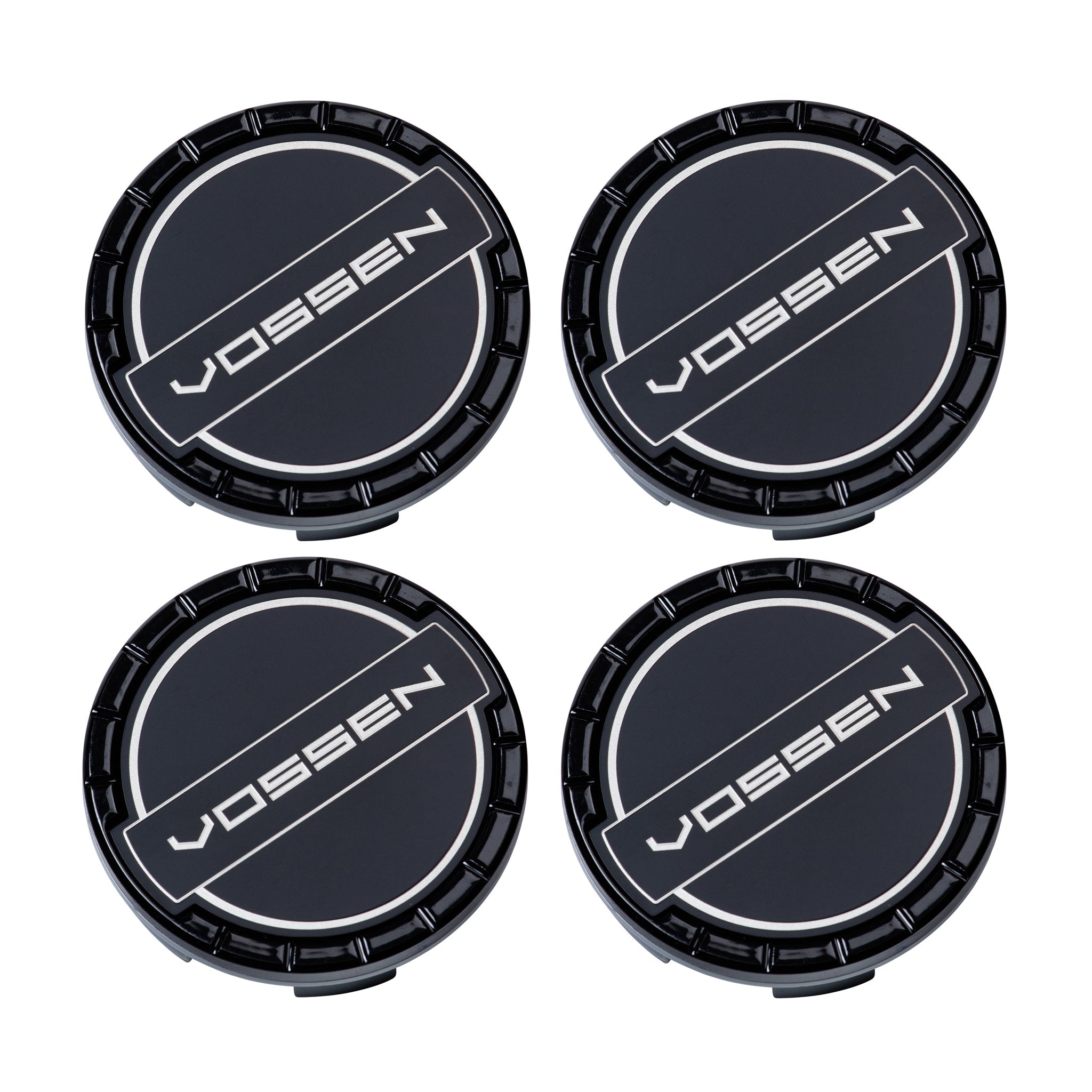 Vossen Classic Billet Sport Cap for CV/VF/HF Series Wheels (Gloss Black)