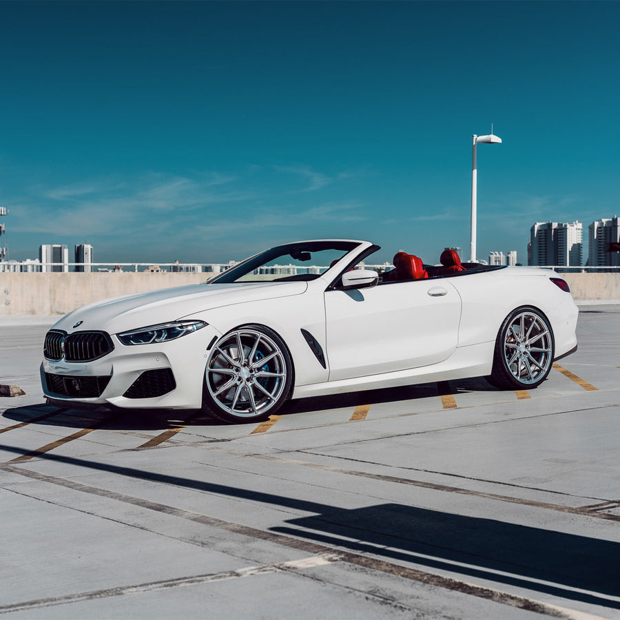 Vossen HF-3 Hybrid Forged Alloy Wheels In Gloss Graphite Polished