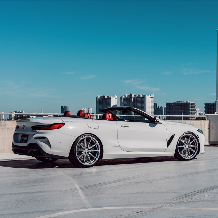 Vossen HF-3 Hybrid Forged Alloy Wheels In Gloss Graphite Polished