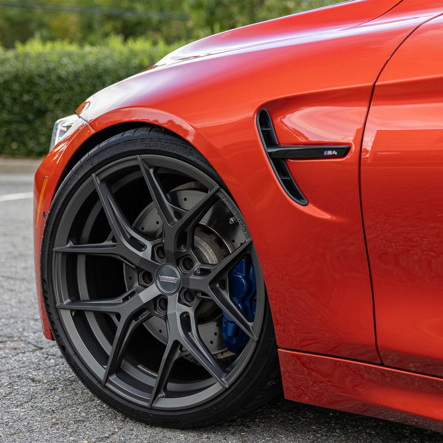 Vossen HF-5 Forged Alloy Wheels In Matte Gunmetal
