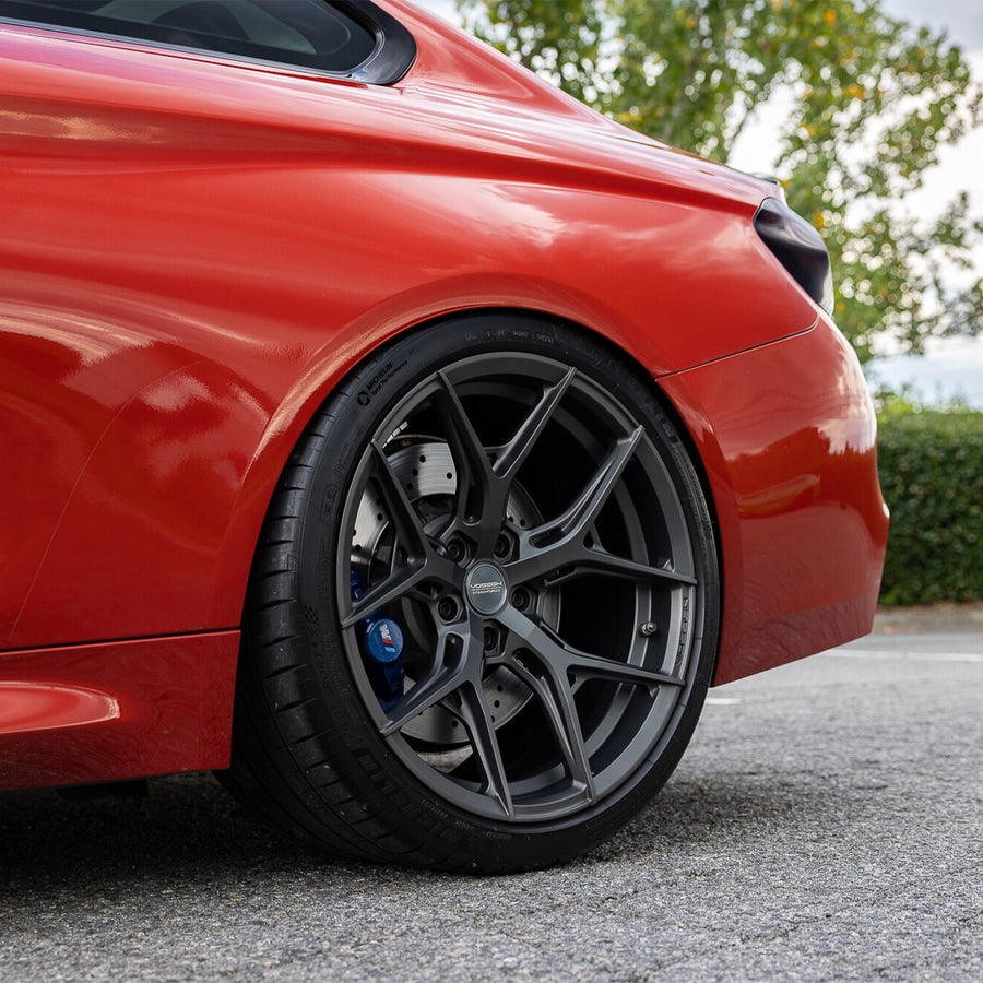 Vossen HF-5 Forged Alloy Wheels In Matte Gunmetal