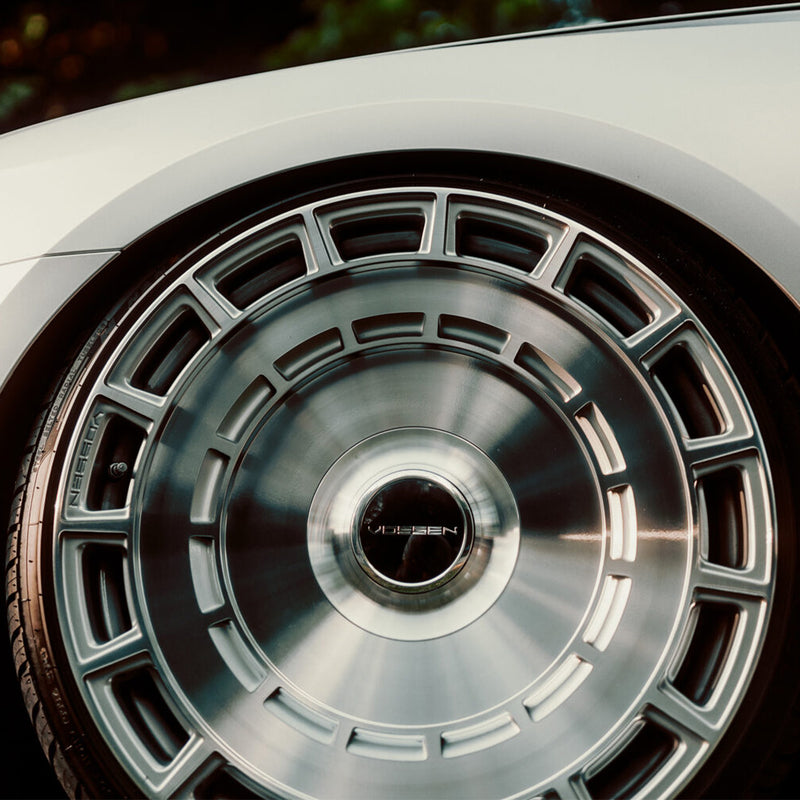 Vossen HF-9 Forged Alloy Wheels In Silver Brushed