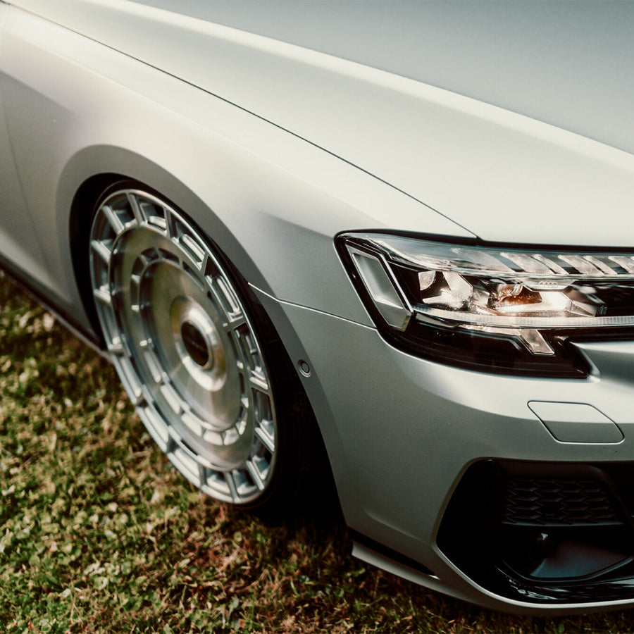 Vossen HF-9 Forged Alloy Wheels In Silver Brushed