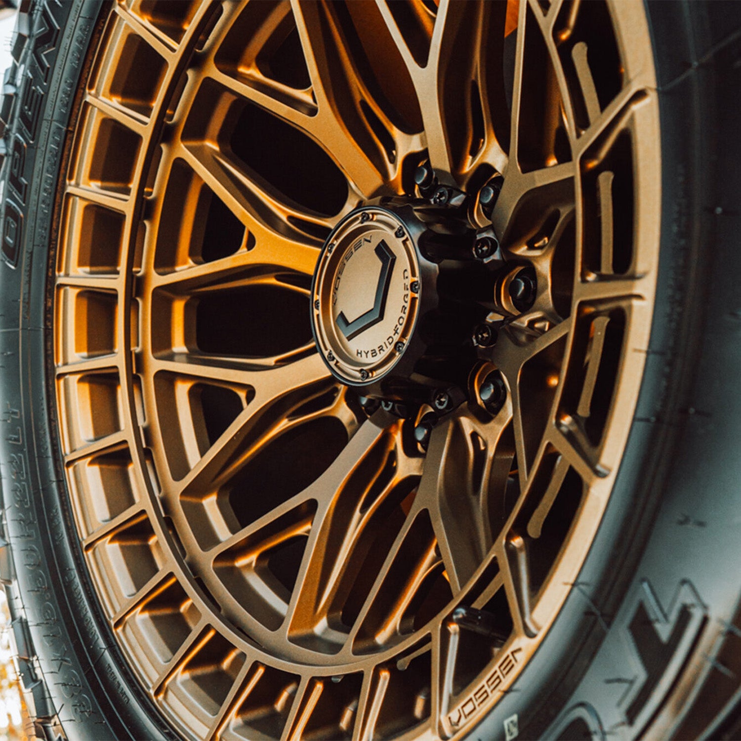 Vossen HFX-1 Forged Alloy Wheels In Terra Bronze (8-Lug)