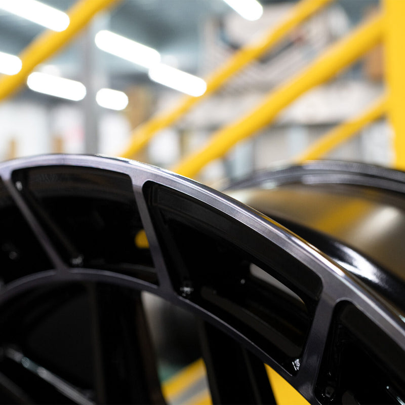 Vossen HFX-1 Forged Alloy Wheels In Tinted Gloss Black (6-Lug)