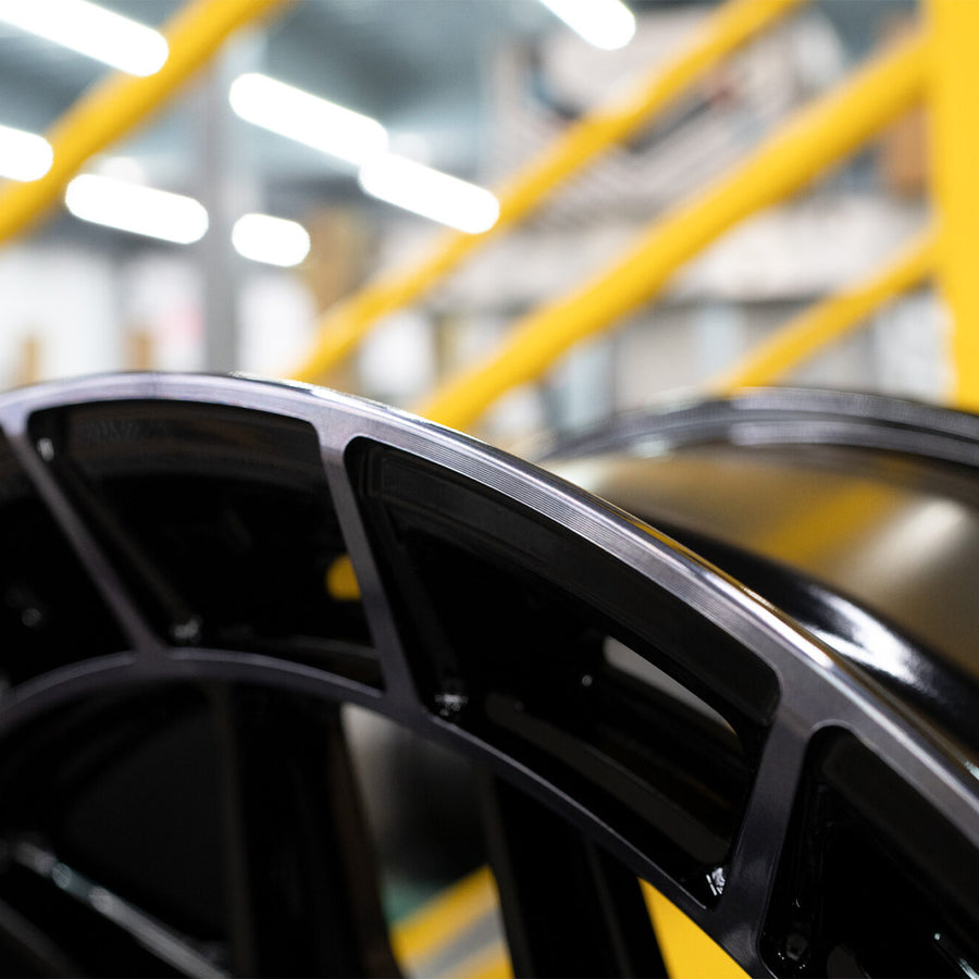 Vossen HFX-1 Forged Alloy Wheels In Tinted Gloss Black (6-Lug)