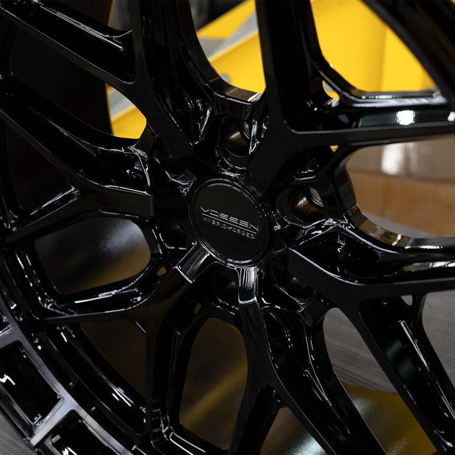 Vossen HFX-1 Forged Alloy Wheels In Tinted Gloss Black (6-Lug)