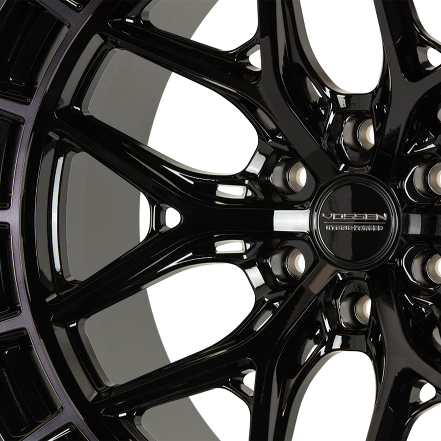 Vossen HFX-1 Hybrid Forged Alloy Wheels In Tinted Gloss Black (6-Lug)