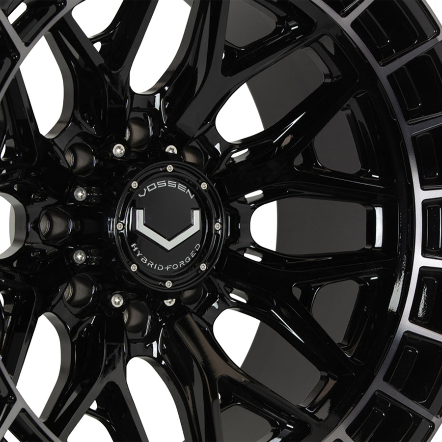 Vossen HFX-1 Forged Alloy Wheels In Tinted Gloss Black (8-Lug)
