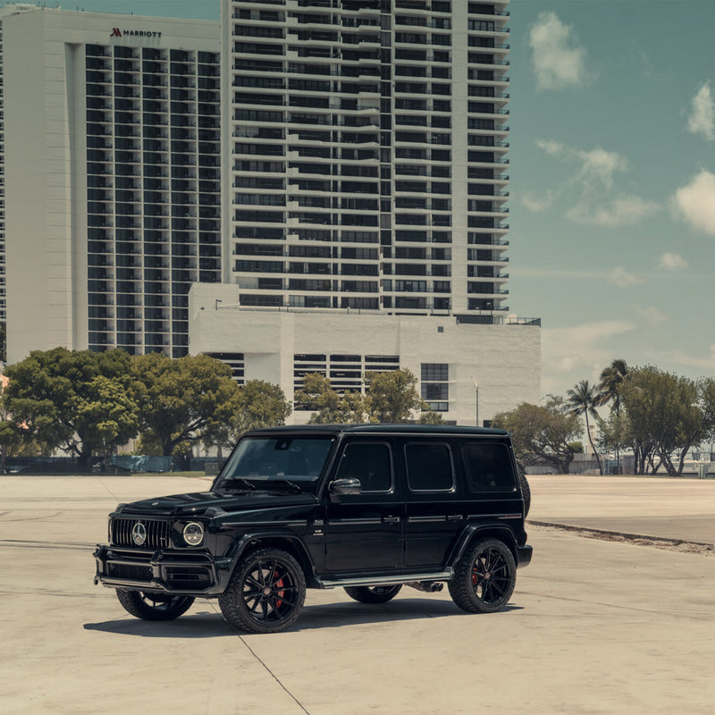 Vossen HFX-2 Forged Alloy Wheels In Gloss Black (5-Lug)