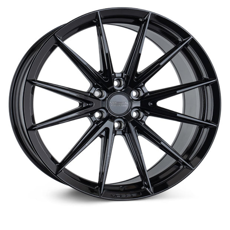 Vossen HFX-2 Forged Alloy Wheels In Gloss Black (6-Lug)