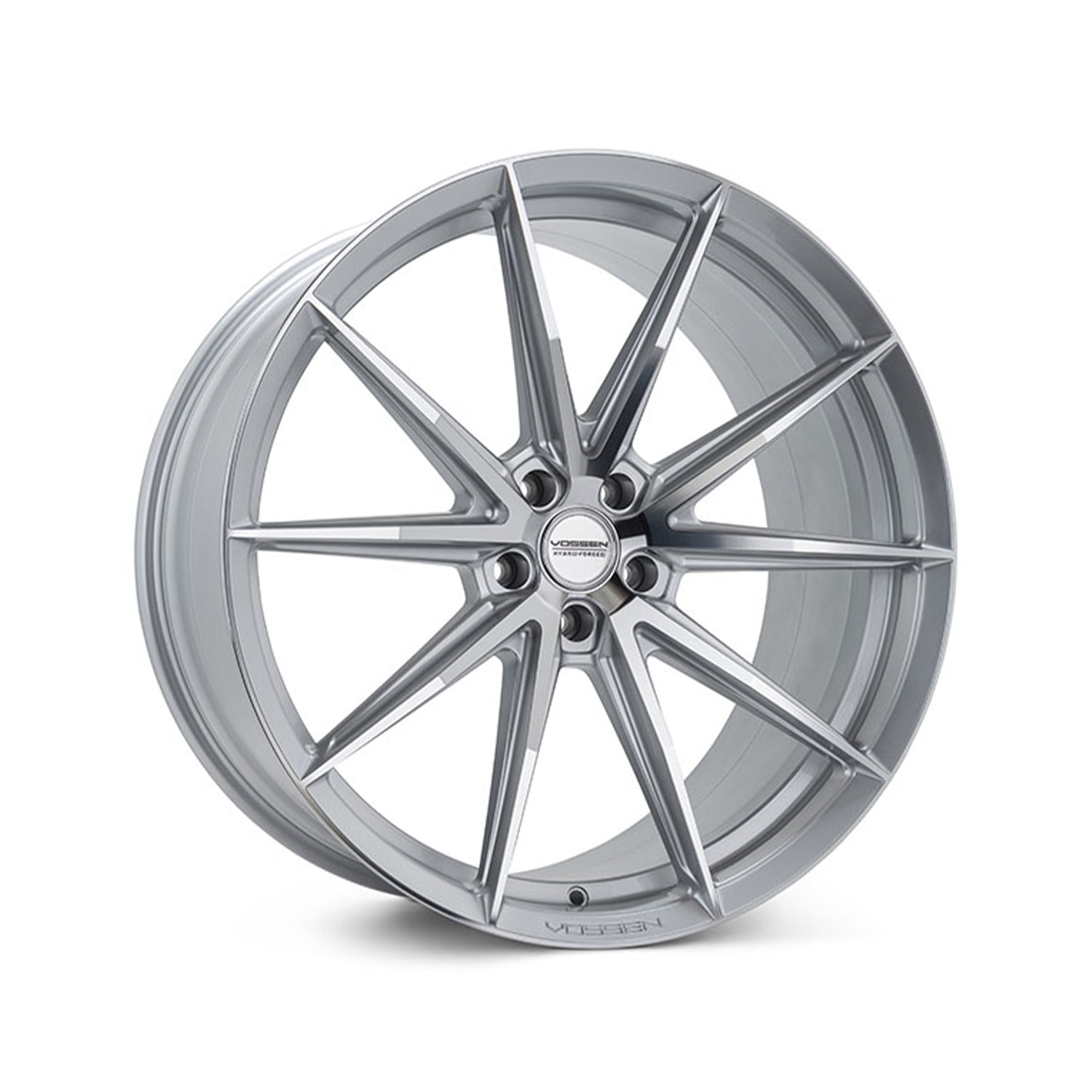 Vossen HFX-2 Forged Alloy Wheels In Silver Polished (5-Lug)