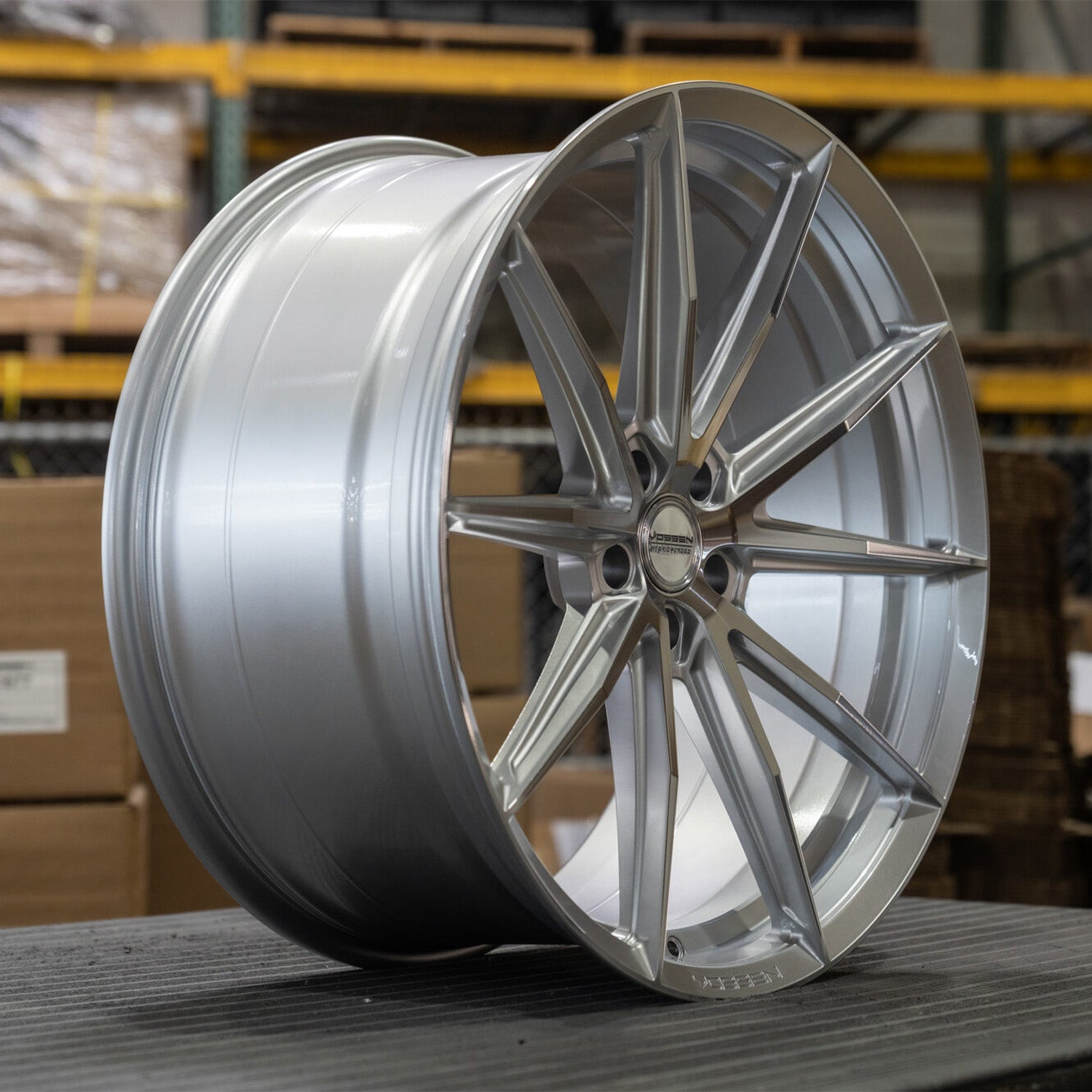 Vossen HFX-2 Forged Alloy Wheels In Silver Polished (5-Lug)