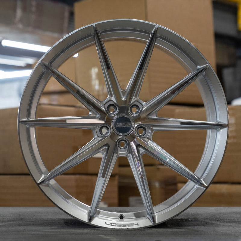 Vossen HFX-2 Forged Alloy Wheels In Silver Polished (5-Lug)