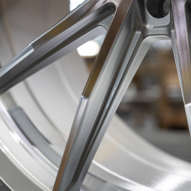 Vossen HFX-2 Forged Alloy Wheels In Silver Polished (5-Lug)