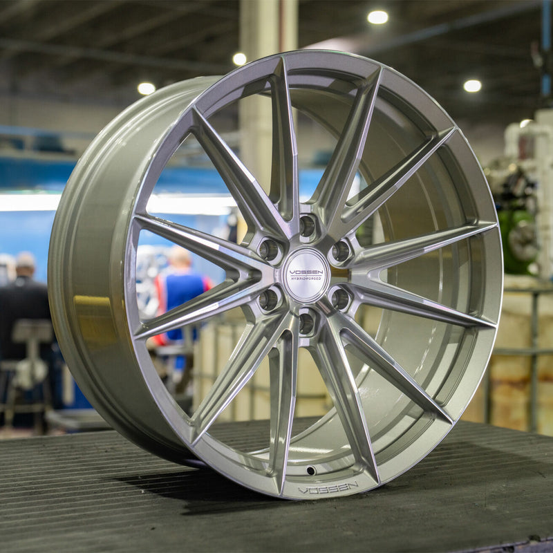 Vossen HFX-2 Forged Alloy Wheels In Silver Polished (6-Lug)