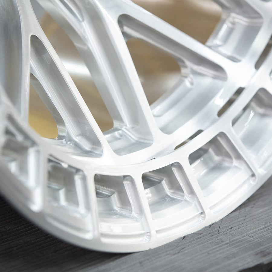 Vossen LCX-02 Forged Alloy Wheels In Brushed Gloss Clear