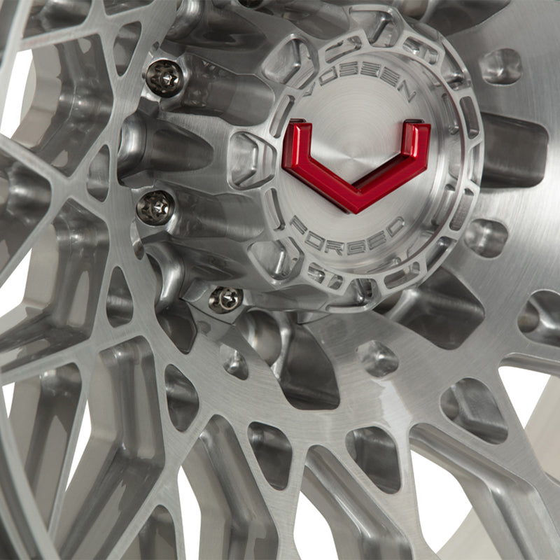 Vossen LCX-03 Forged Alloy Wheels In Brushed Gloss Clear
