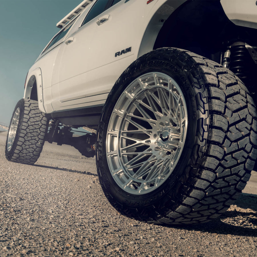 Vossen LCX-03 Forged Alloy Wheels In Brushed Gloss Clear