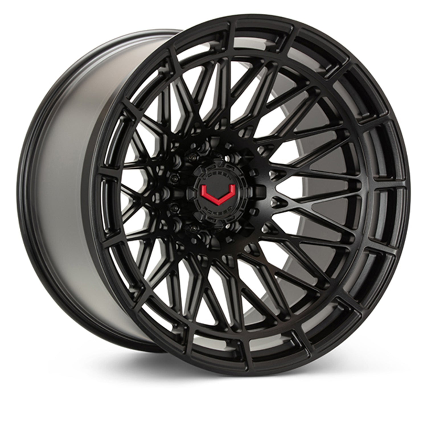 Layseen S-3 19インチ 8J +46 114.3 Vossen LCX-03 Forged Alloy Wheels Satin Black