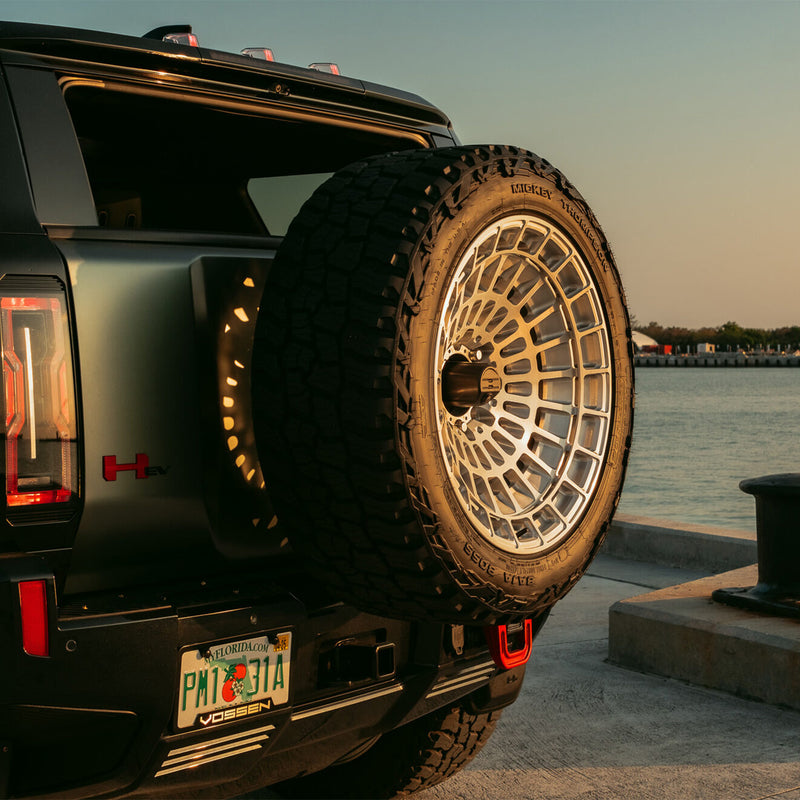Vossen LCX-04 Forged Alloy Wheels In Brushed Gloss Clear