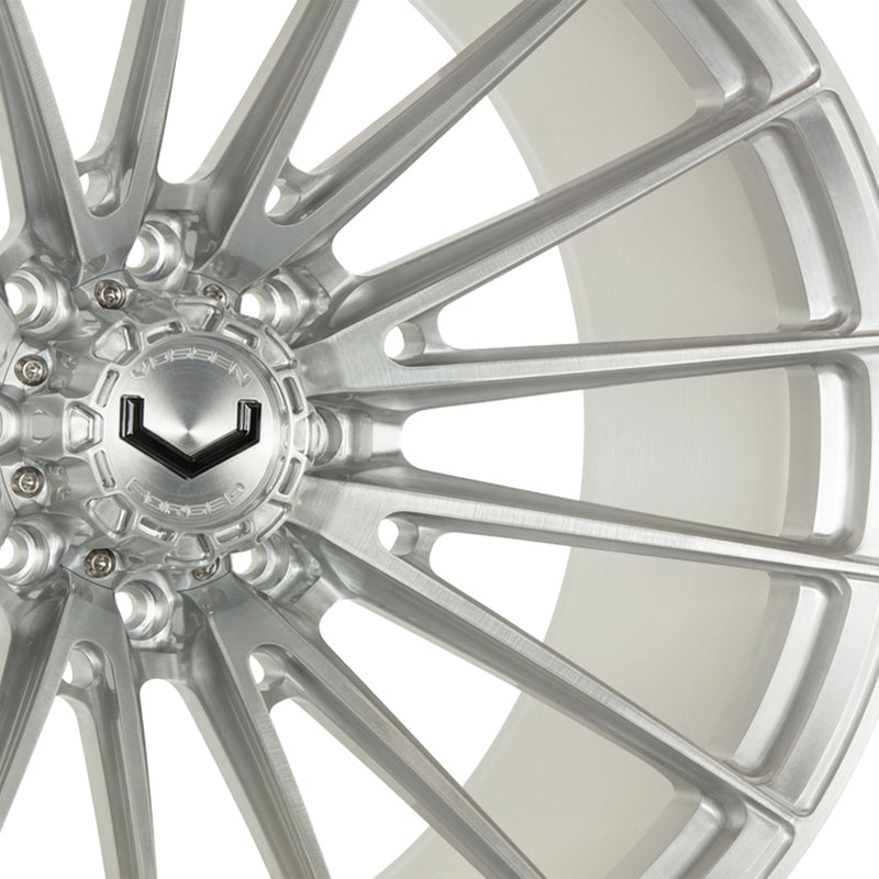 Vossen VFX-01 Forged Alloy Wheels In Brushed Gloss Clear