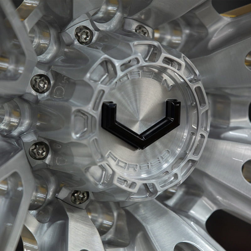 Vossen VFX-01 Forged Alloy Wheels In Brushed Gloss Clear